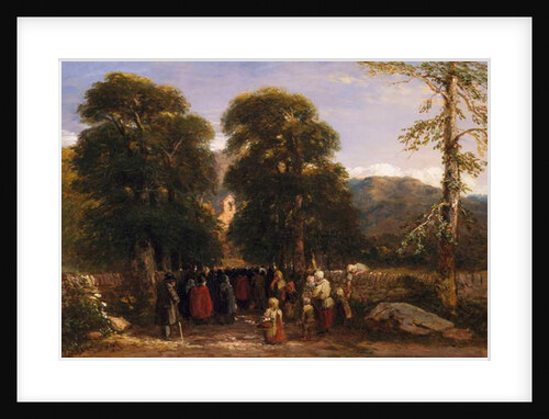 The Welsh Funeral, 1848 by David Cox