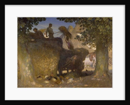 Building the Rick, 1907 by George Clausen