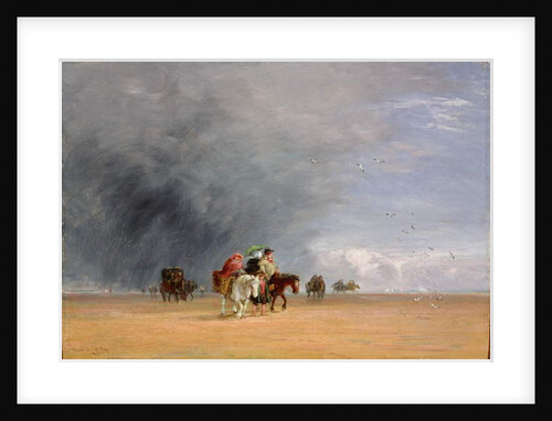 Crossing the Sands, 1848 by David Cox