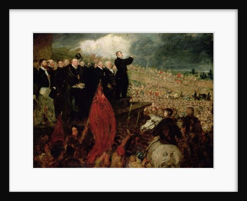 The Meeting of the Unions on Newhall Hill, Birmingham, 16th May 1832 by Benjamin Robert Haydon