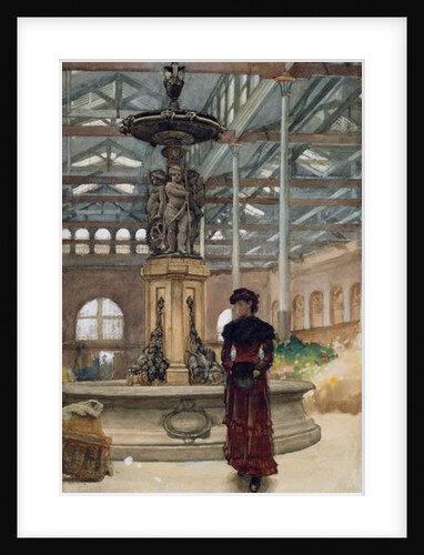 Old Market Hall and Fountain, Birmingham, 1880 by Walter Langley