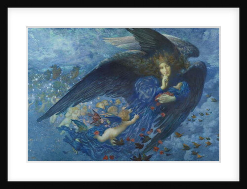 Night with her Train of Stars, 1912 by Edward Robert Hughes