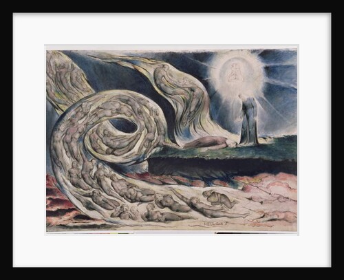 The Circle of the Lustful 1824 by William Blake