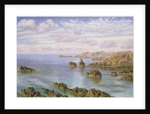 The Southern Coast of Guernsey, 1875 by John Brett
