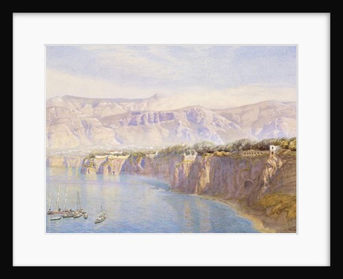 Near Sorrento, 1863 by John Brett