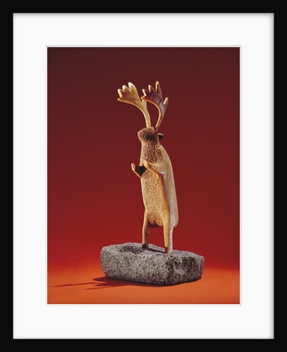 Reindeer, from Cape Dorset by School Inuit