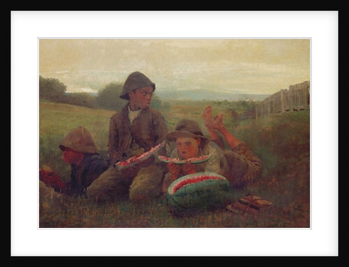 The Watermelon Boys, 1876 by Winslow Homer