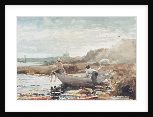 Boys on the Beach by Winslow Homer
