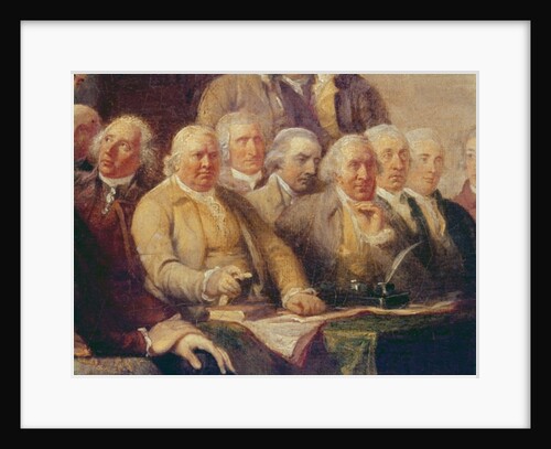 Drafting the Declaration of Independence, 28th June 1776, c.1817 by John Trumbull