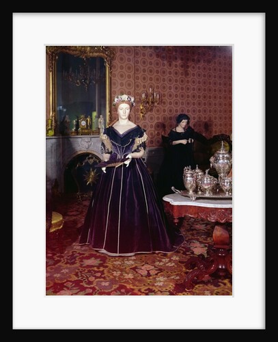 Ball gown of Mary Todd Lincoln by American School