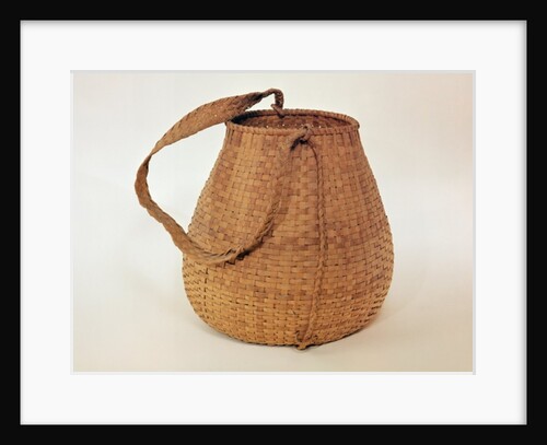 Mashpee carrying basket by School American