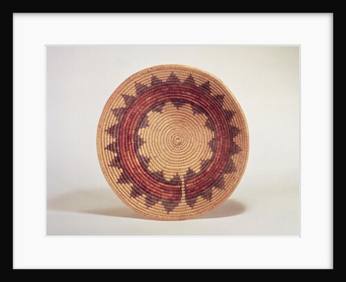 Hopi basket by American School