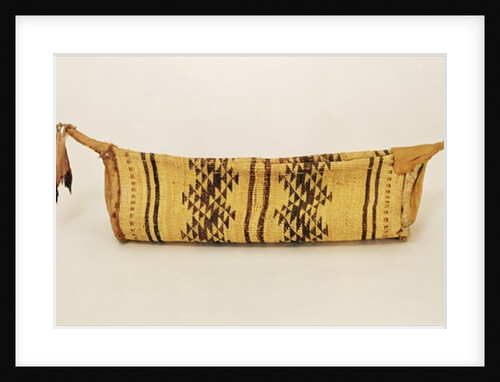 Hupa jump dance basket, from North Carolina by School American