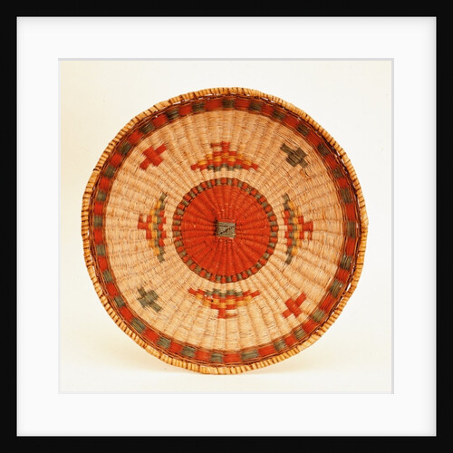 Eastern Woodlands serving basket by American School