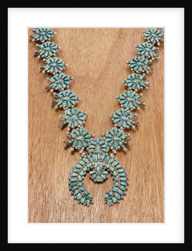 Navajo necklace by American School