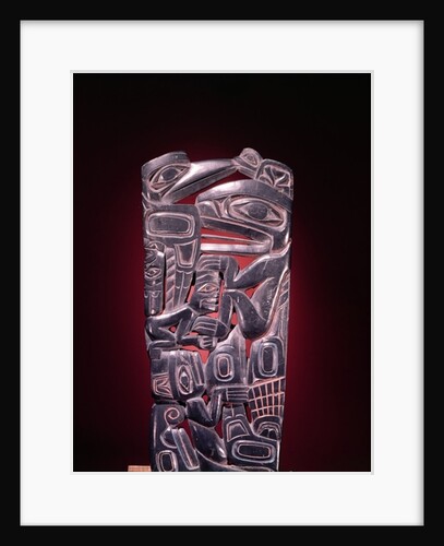 Haida Raven totem by School Canadian