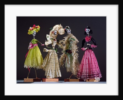 Ladies of the Day of the Dead, from Oaxaca by School Mexican