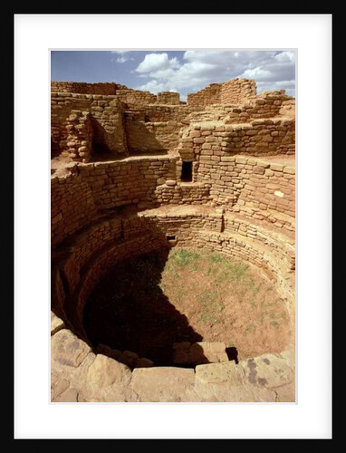 Entrance to a Kiva, built c.11th-14th centuries by Anonymous