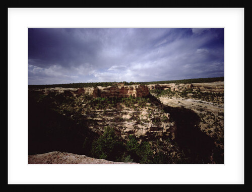 A view of the surrounding landscape by Anonymous