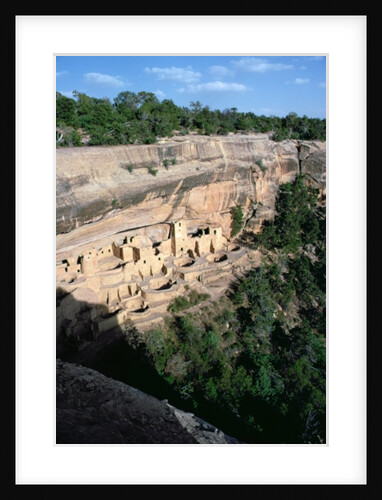 Pueblo Indian cliff dwellings, built 11th-14th century by Anonymous