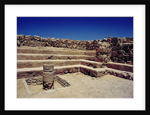 Remains of the fortress walls, c.37-31 BC by Anonymous