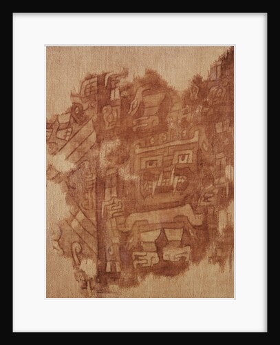 Wool fragment with god figures, Nazca Culture by Culture Nazca