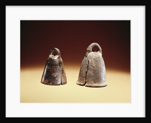 Horse bells, from Babylon, Iraq, c.700 BC by Babylonian Babylonian