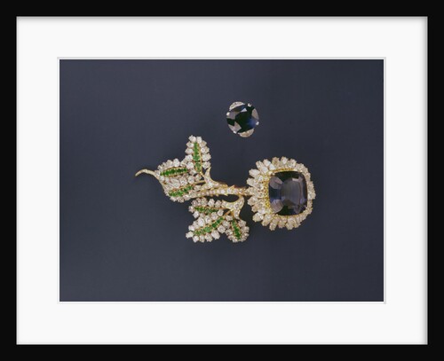 Brooch and ring by Anonymous