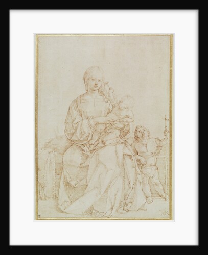 Virgin and Child with infant St John, c.1518 by Albrecht Dürer