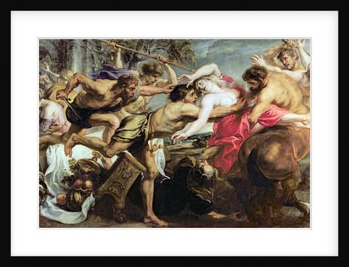Lapiths and Centaurs by Peter Paul Rubens