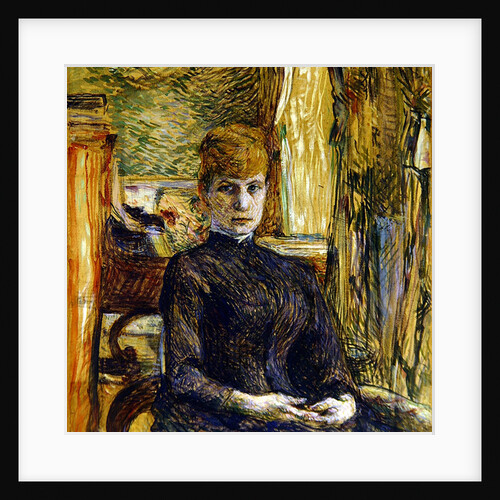 Madame Juliette Pascal, 1887 by Henri de Toulouse-Lautrec