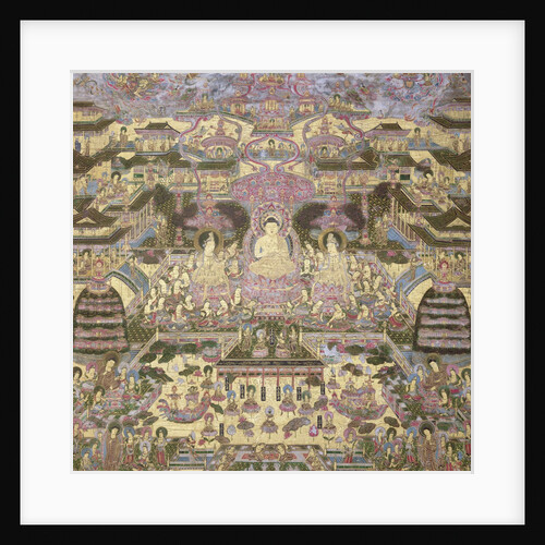 Depiction of Spiritual and Material Worlds by Japanese School