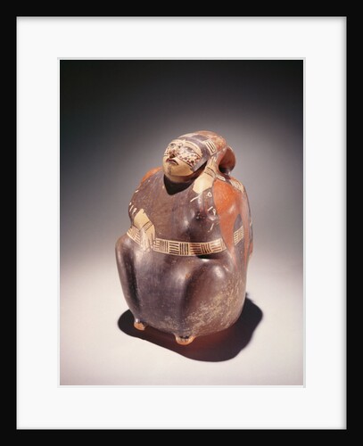 Pottery cocoa picker, Nazca Culture by School Peruvian