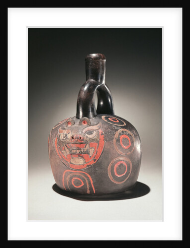Vessel with puma, Chavin Culture, c.90 BC by School Peruvian