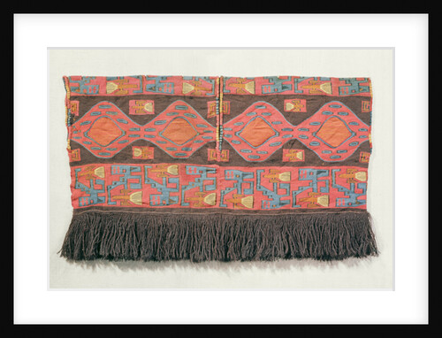 Shirt of interlock wool tapestry, Nazca Culture by School Peruvian