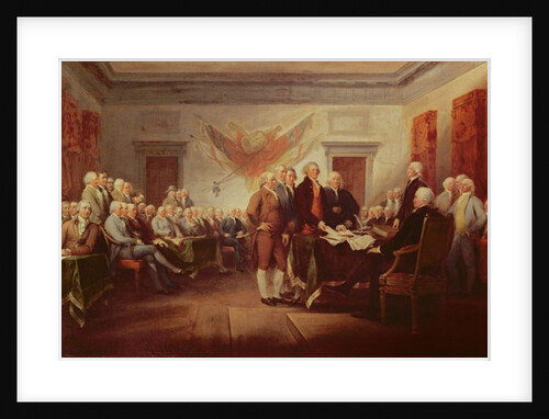 Signing the Declaration of Independence, 4th July 1776, c.1817 by John Trumbull
