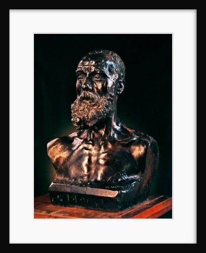 Jean-Paul Laurens, 1881 by Auguste Rodin
