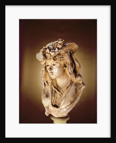 Portrait of a Young Woman, c.1865 by Auguste Rodin