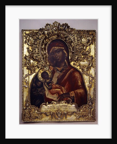 Virgin and Child by School Russian