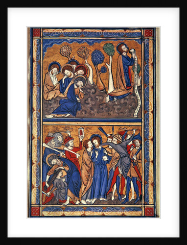 The Agony in the Garden and the Betrayal of Christ by English School