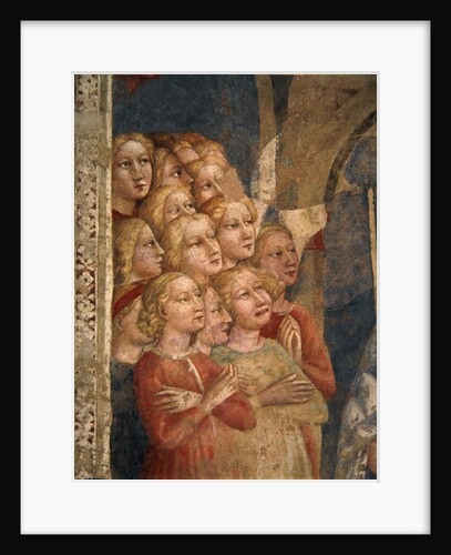 Fragments of heads by Tommaso Masolino da Panicale
