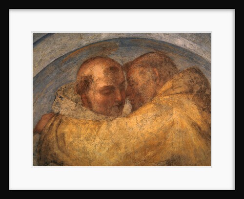 The meeting of St Francis and St Dominic by Fra (1472-1517) Bartolomeo
