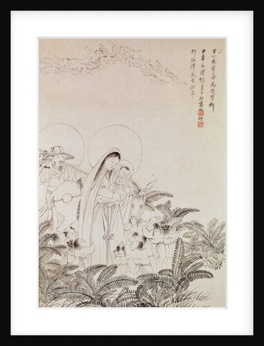Madonna and Child by School Chinese