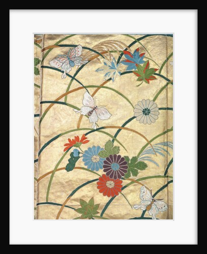 Noh robe, detail by Japanese School