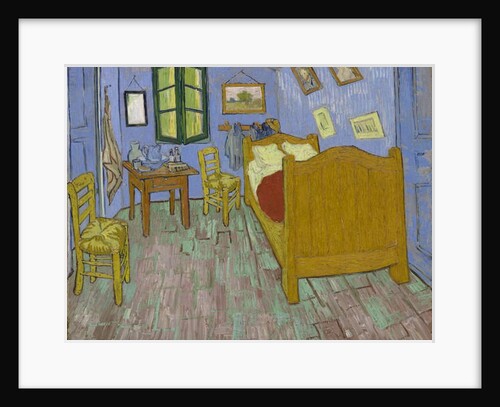 The Bedroom, 1889 by Vincent van Gogh