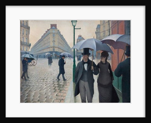 Paris Street, Rainy Day, 1877 by Gustave Caillebotte