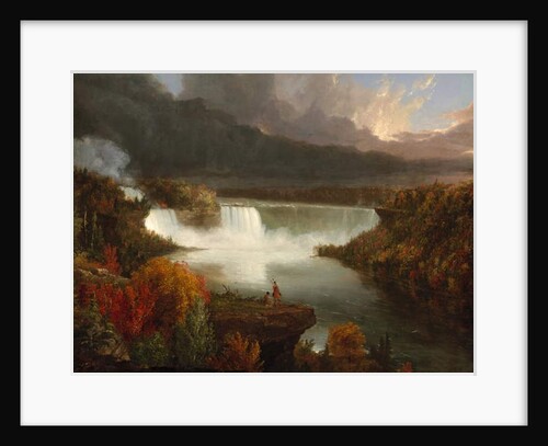 Distant View of Niagara Falls, 1830 by Thomas Cole