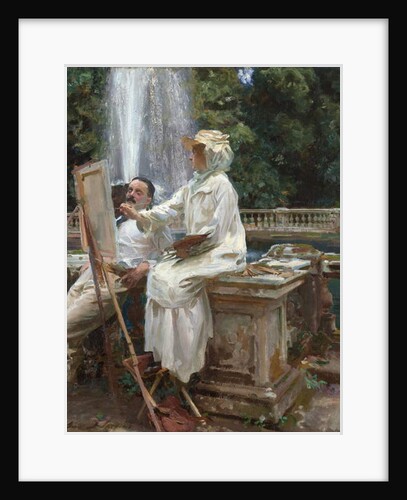 The Fountain, Villa Torlonia, Frascati, Italy, 1907 by John Singer Sargent