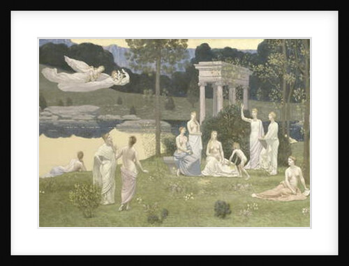 The Sacred Grove, Beloved of the Arts and the Muses, 1884-89 by Pierre Puvis de Chavannes