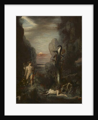 Hercules and the Lernaean Hydra, 1875-76 by Gustave Moreau